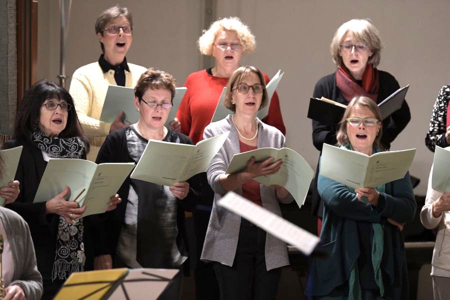 Das Rondo bei der Probe